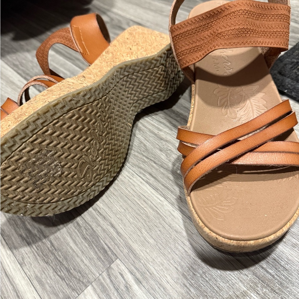 Skechers Cali® Brystol Night Skies Women's Wedge Sandals